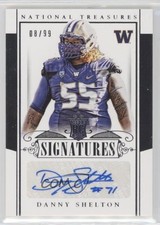 2015 National Treasures College Rookie Signatures 8/99 Danny Shelton Auto 19zq