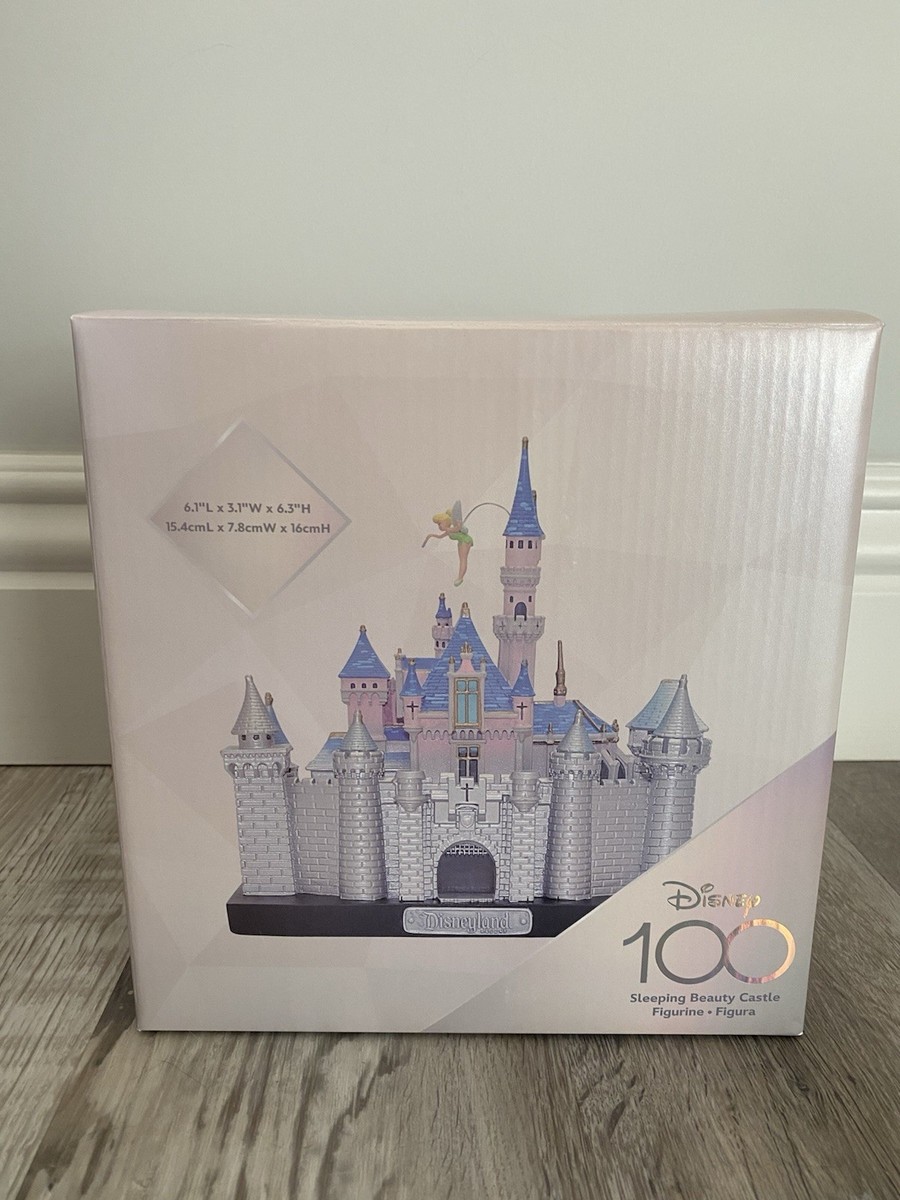 Castle Sleeping Beauty with Tinker Bell… 2023 Disney 100th Anniv Sleeping Beauty Castle Figurine with
