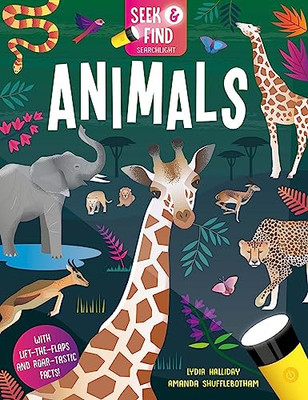 Seek and Find Animals (Seek and Find - Searchlight Book - Hardback NEW Halliday,