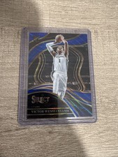 2023-24 Panini Prizm Courtside 26/75 Blue Wave Victor Wembanyama No. 288