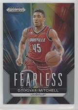 2024-25 Panini Prizm Draft Picks Fearless Silver Prizm Donovan Mitchell #2 0nr3