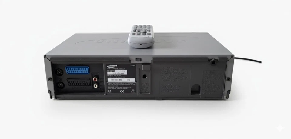 VIDEOREGISTRATORE VHS SAMSUNG SV-641X LETTORE CASSETTE VINTAGE VCR FUNZIONANTE - Immagine 3 di 4