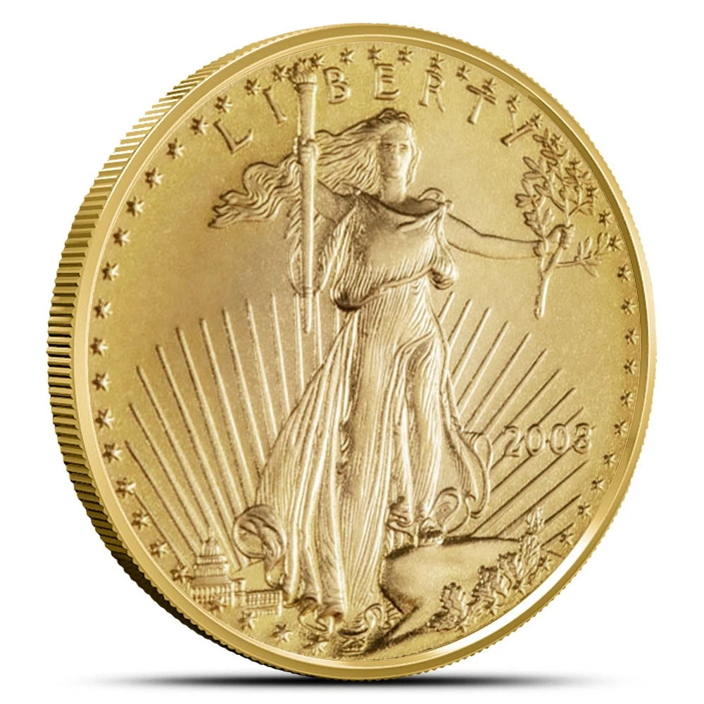 1/10 oz Precious Metal Content per Unit 2003 Gold Bullion Coins