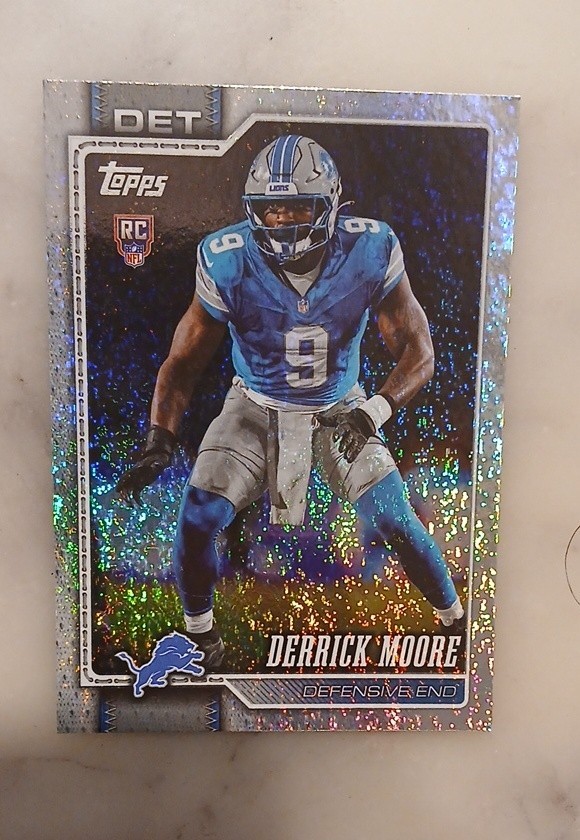 2026 Topps - Rookies Derrick Moore #317 RainbowFoil (RC)