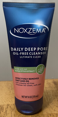 Brand NEW! Noxzema Ultimate Clear Daily Deep Pore Cleanser 6 oz