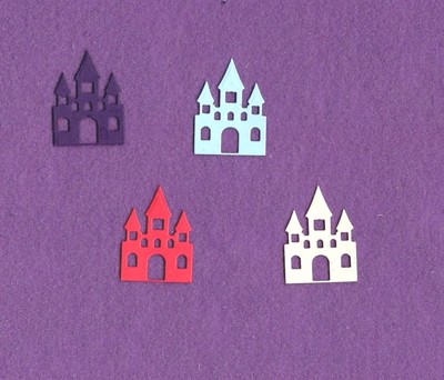 CASTLE small castle die cuts scrapbook cards | eBay