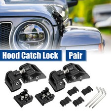 4 Stück Vordere Motor Hauben Verschlüsse für Jeep Wrangler JK Schwarz 4 Stück Vordere Motor Hauben Verschlüsse für Jeep Wrangler JK Schwarz