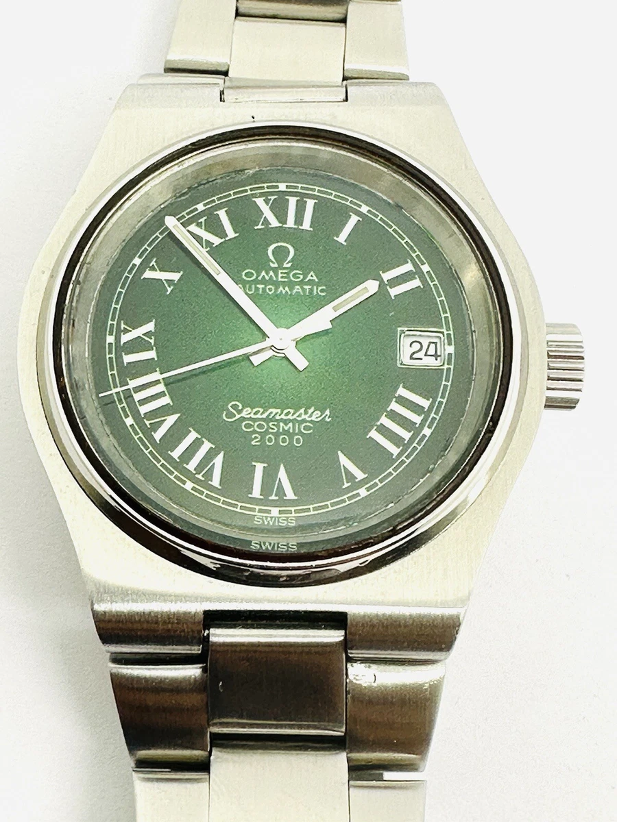 Vintage Omega Seamaster Cosmic 2000 Automatic 38mm 1971 Cal. 1012 SS 166135