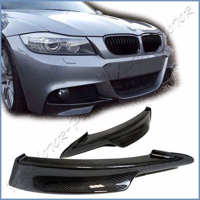 For E90 E91 Lci Bmw 09 11 325i 335i M Tech Front Bumper Pair Splitter Lower Wing Ebay