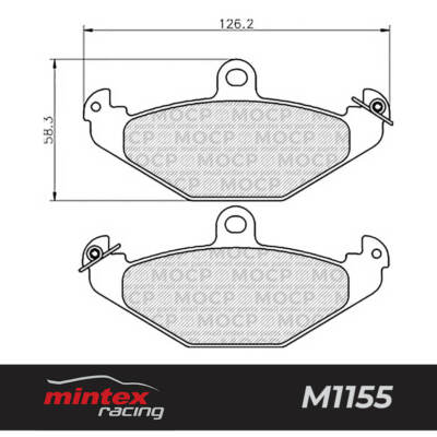 Mintex Racing MDB1891 M1155 High Performance Brake Pads