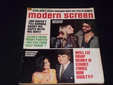 1975 FEBRUARY MODERN SCREEN MAGAZINE - JON PETERS & BARBRA STREISAND - E 16794