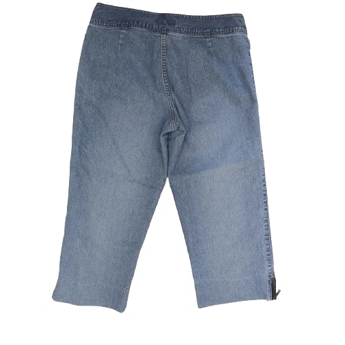 Jeans capri vintage Y2K Xhilaration elásticos cintura baja Foto 2 de 4