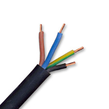 HO7RNF Tough Rubber Cable 4 core, 1.5mm, 2.5mm, 4.0mm, 6.0mm