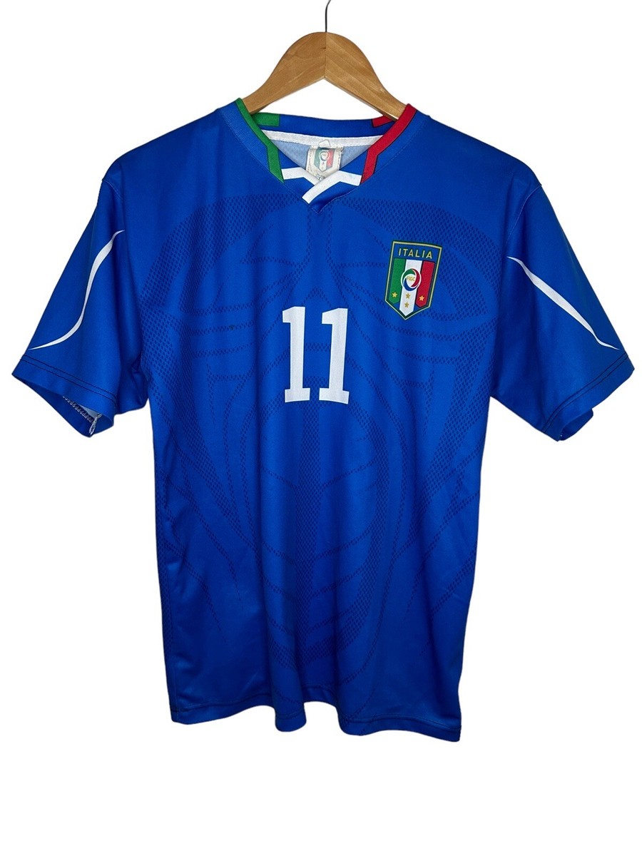 イタリア サッカーユニフォーム 11番　ジラルディーノ　gilardino Italy Team Alberto Gilardino #11 Soccer Jersey Mens Size
