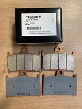 GENUINE TRIUMPH FRONT BRAKE PADS x 4 ROCKET 111 CLASSIC & ROADSTER T2020245
