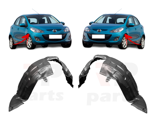 Kit De Pare-Boue Avant Pour Audi Q5 S-LINE 2008-2012 - Protection D'Aile, Paire Gauche/Droite