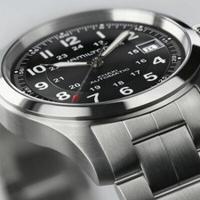 New HAMILTON Khaki Field 42MM Open Case SS Automatic Men's Watch H70515137 3