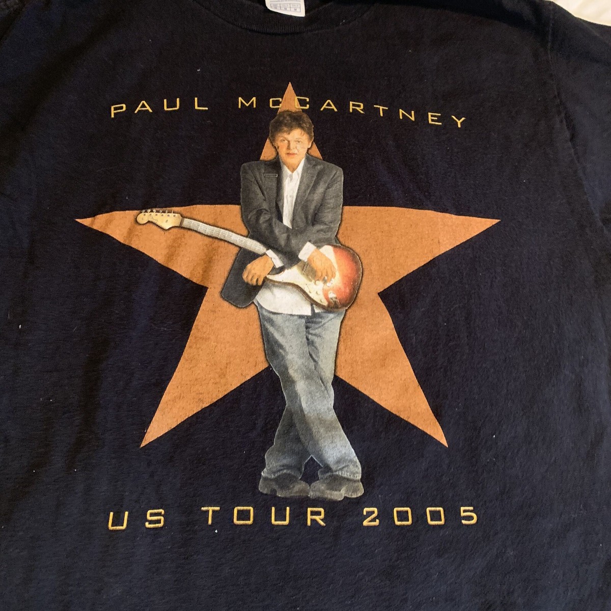 Vintage Paul McCartney 2005 Tour Single Stitch T-Shirt | eBay
