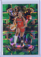 2024 Panini Select WNBA GREEN ICE #59 DiDi Richards, Washington Mystics