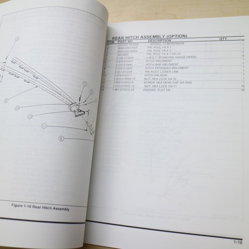 LANDOLL MODEL 850 FINISHOLL Parts Book Manual catalog LIST SPARE 1997 GUIDE - Picture 4 of 5