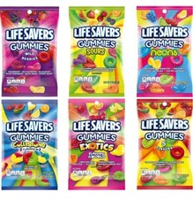 6x Bags Lifesavers Gummies Variety Flavor Chewy Candy  7oz  Mix  Match 
