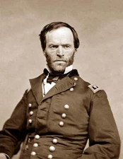 1860's Major General William T. Sherman Vintage Photograph 8.5" x 11" Reprint