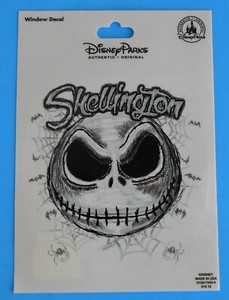 NIGHTMARE BEFORE CHRISTMAS WINDOW DECAL JACK SKELLINGTON DECAL