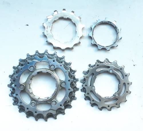 Pacco pignoni bici corsa cassetta SHIMANO rapporti denti 11...23 - Foto 2 di 2