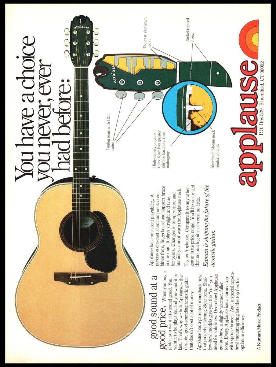 Applause A KAMAN MUSIC PRODUCT (8点セット) Applause KAMAN A music