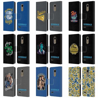 OFFIZIELLE RIVERDALE KUNST LEDER BOOK WALLET CASE HÜLLE FÜR LG HANDYS 1