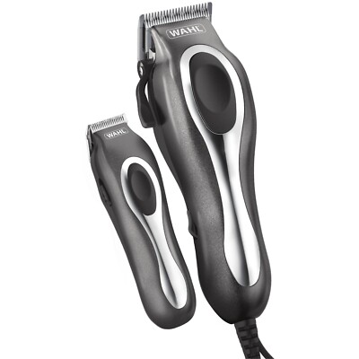 Wahl DELUXE CHROME PRO COMPLETE HAIRCUTTING & TOUCH UP KIT Clipper