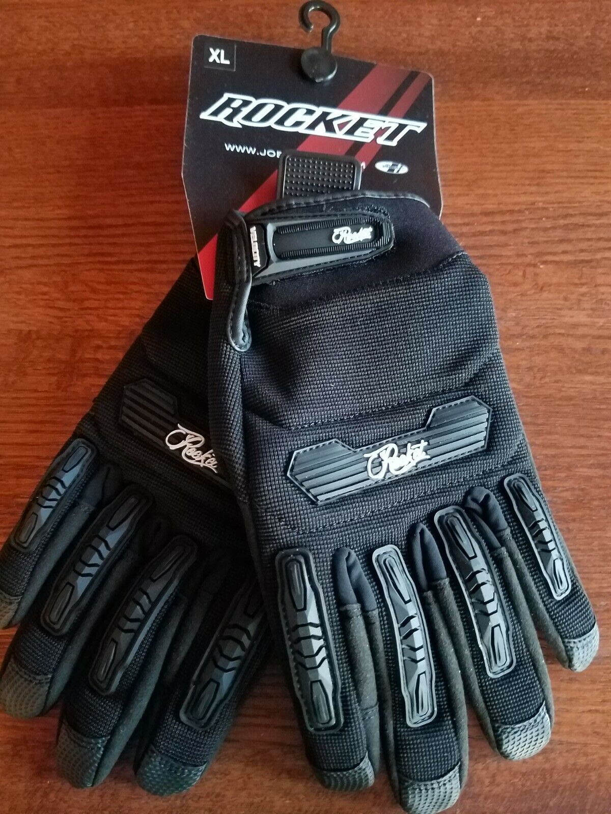 Joe Rocket Velocity 2.0 Motorcycle Gloves Black Mens XL Extra Large