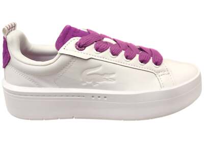 Lacoste Women Leather Lace Up Carnaby Platform Sneakers - ModeShoesAU
