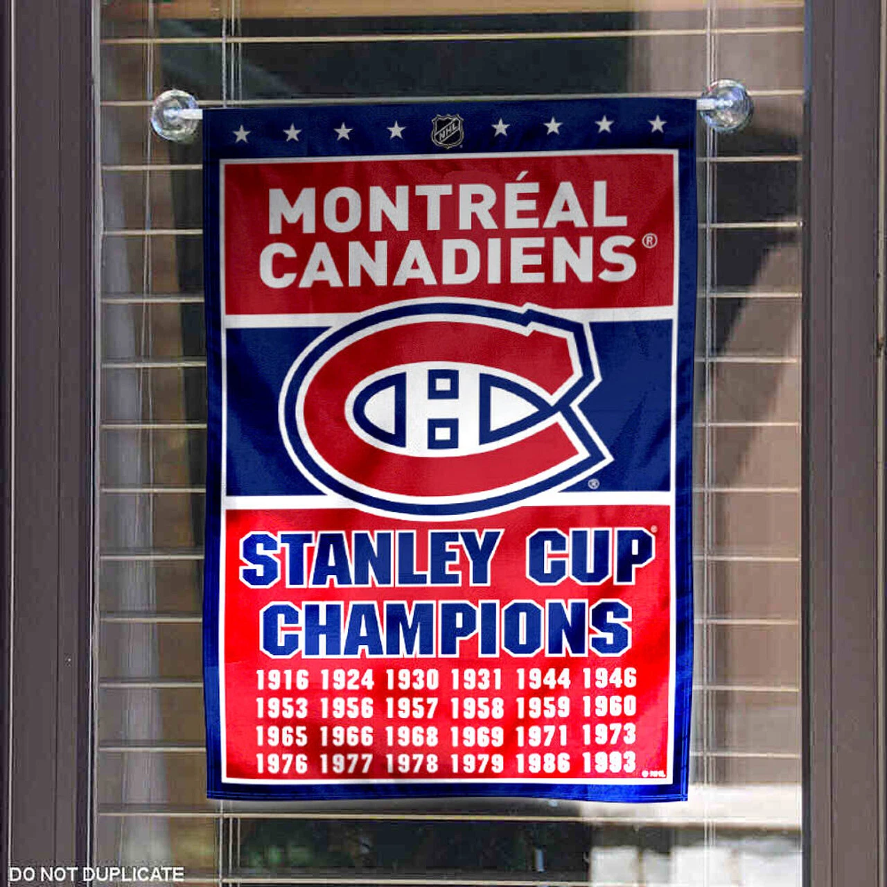 Montreal Canadiens 24 Time Stanley Cup Champions Flag Graden Flag