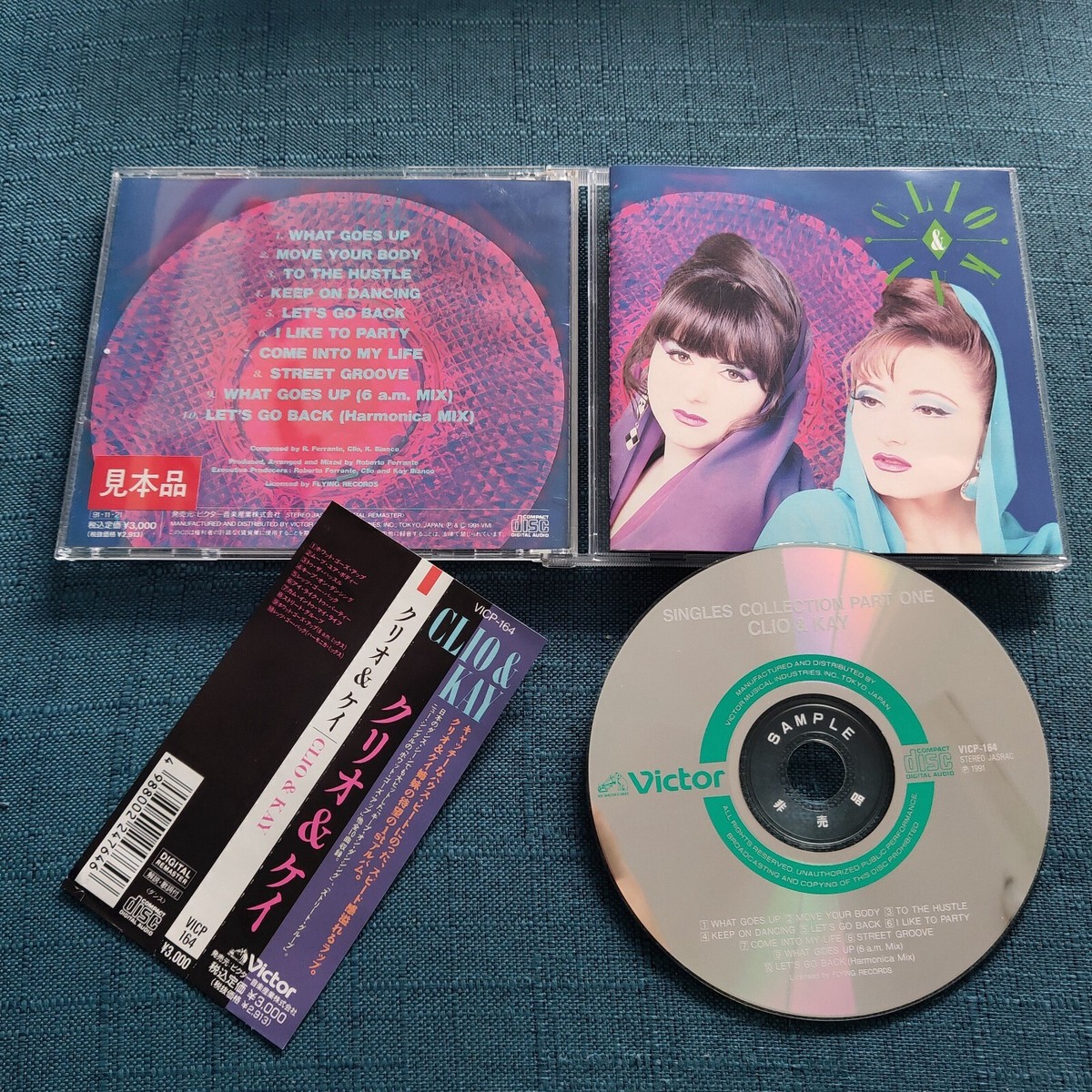 CD Clio &amp;amp; Kay Singles Collection Part One VICP164PROMO Victor プロモ /00110 CD CLIO & KAY Singles Collection P VICP164PROMO Victor JAPAN
