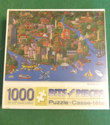 Bits And Pieces 300-Piece Jigsaw Puzzle Set Of 2 – Joseph Burgess Art Puzzles For Adults
