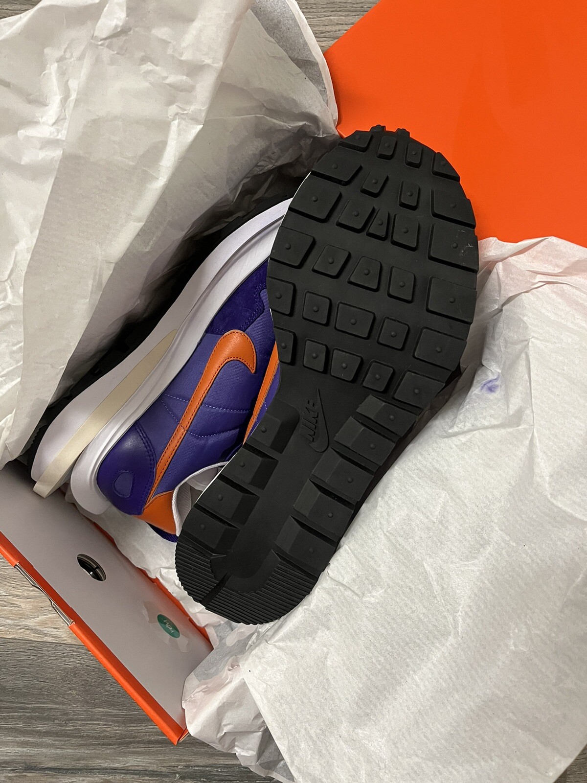 SACAI X NIKE Taglia 11 5 Nike VaporWaffle x Sacai iris scuro nuovissima DD1875 500