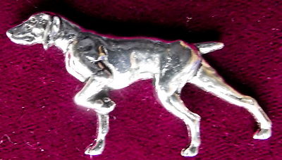 Zinn Gundog deutsch kurzhaarig Zeiger Brosche Pin