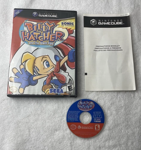 Billy Hatcher and the Giant Egg(Nintendo GameCube,2003)Tested-Good-Free Shipping
