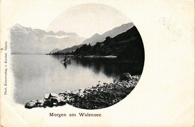 CPA Morgen am Walensee SCHWEIZ (705130)