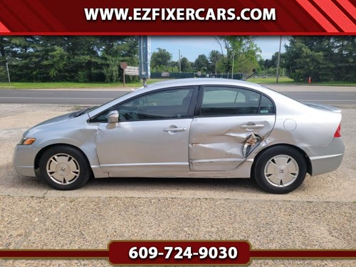 2008 Honda Civic HYBRID Salvage Repairable Rebuildable Damaged