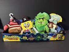 The SpongeBob Movie The Search for SquarePants Plush Bikini Bottom Glow Pals New