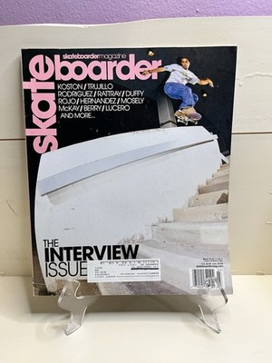 Skateboarder Magazine Volume 11 #5 March 2002 Interview Issue Koston Trujillo