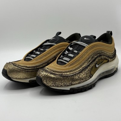 Nike Sneakers Women s GoldAir Max 97  Cracked Gold  | DO5881 700 2021 Size W 8