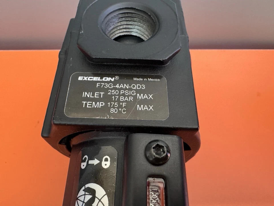 Norgren Excelon Air Filter 1/2” 250PSI. F73G-4AN-QD3  - Image 3 of 4