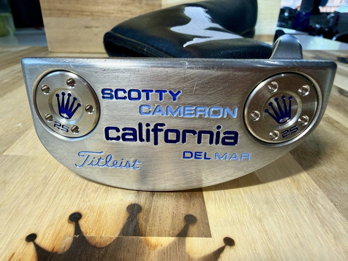 Scotty Cameron California Del Mar RH 33” w/ HC *Excellent* | eBay