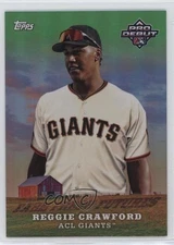 2023 Topps Pro Debut Farm Fresh Futures Green Foil /99 Reggie Crawford #19