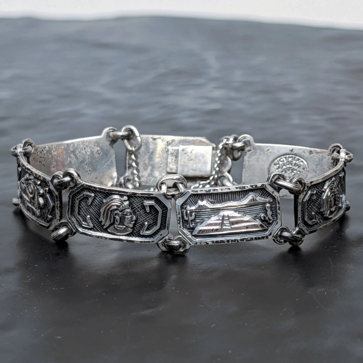 Mexican Sterling Silver Jewelry Indiana Mexican Bracelets for sale