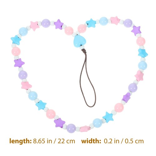 Phone Charm Anti-lost Beaded Phone Lanyard Strap Phone Lanyard Strap Charm - 第 3/12 張圖片