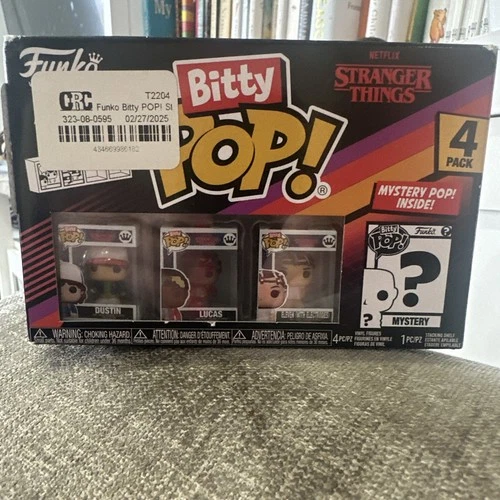 Funko Bitty POP! 4-Pack: Stranger Things - Dustin, Lucas, Eleven, Mystery Pop!